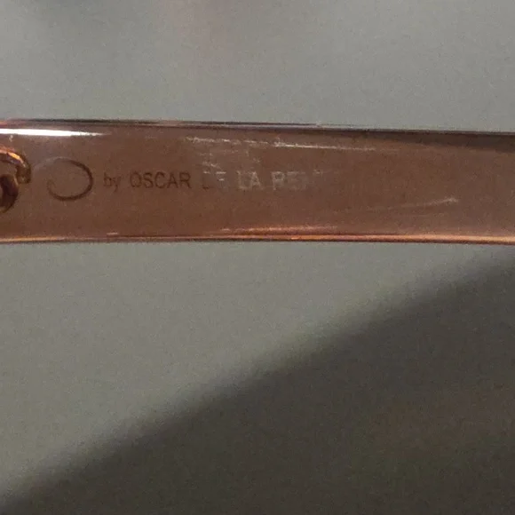 OSCAR by OSCAR DE LA RENTA NWT Translucent Frame Polarized Sunglasses - Picture 8 of 12